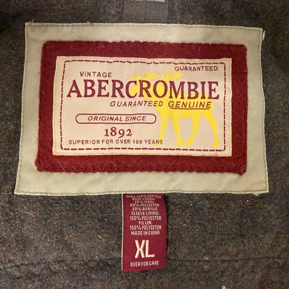 Few of a kind, MENS vintage guaranteed ABERCROMBIE winter jacket.
